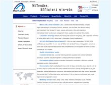 Tablet Screenshot of millionlink.com